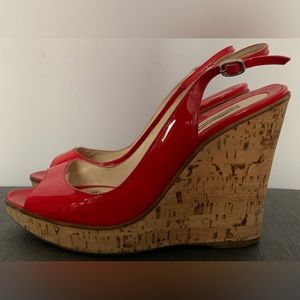 Brian Atwood Espadrille Wedges